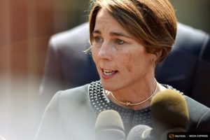 Massachusetts Attorney General Maura Healey speaks about gun violence prevention at the White House in Washington, U.S., May 24, 2016. REUTERS/James Lawler Duggan